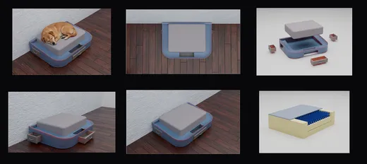 Original renders from the CAD model